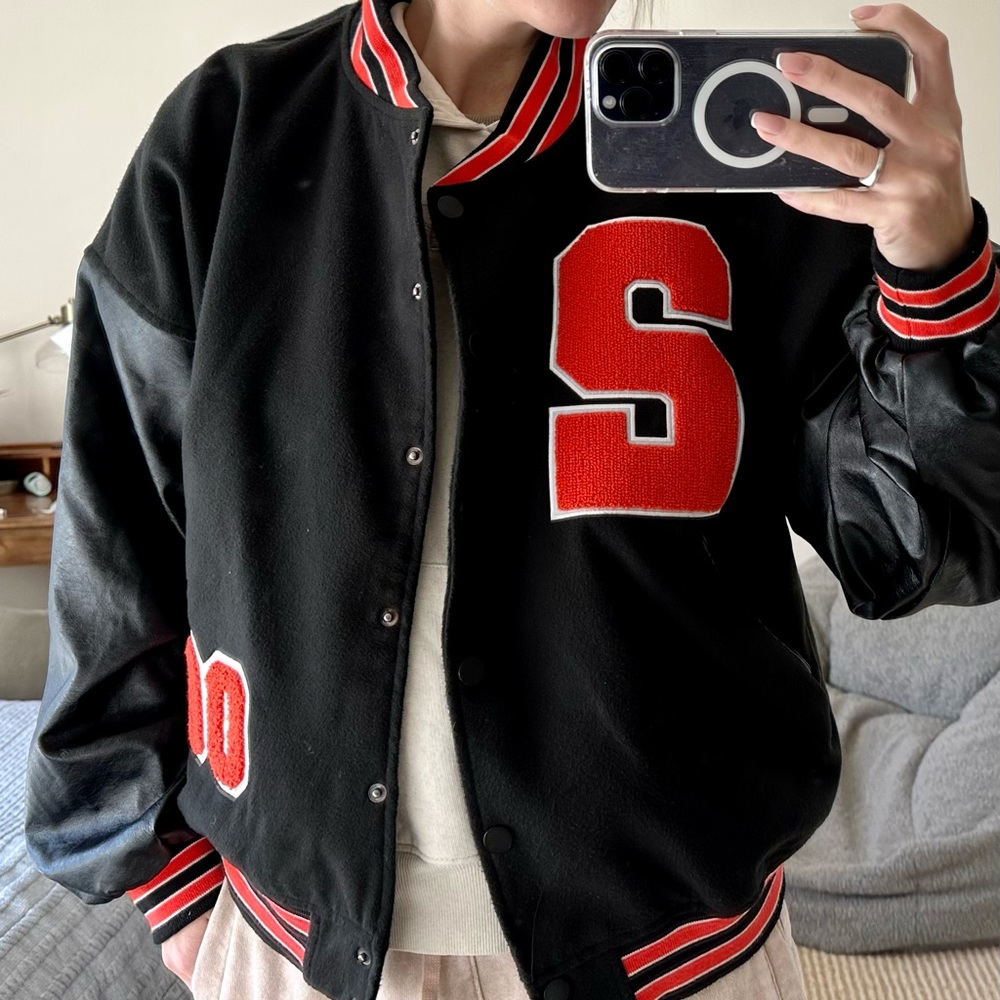 Varsity Bomber Jacket